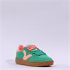 Victoria Smash Suede Gumsole Trainer - Green Suede
